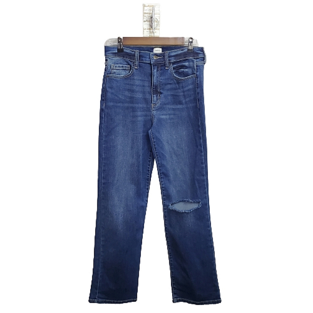 Sneak Peak High Rise Straight Leg Jeans Sz. 28/7